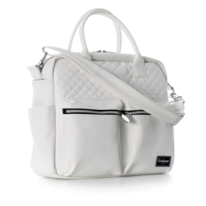 Pusletaske LUX - Polar White Leath.
