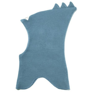 Racing Kids Top Elefanthue Uld/Bomuld Dino 3-lags Sky Blue - Str. S/9-24 mdr
