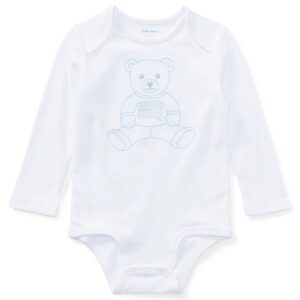 Ralph Lauren Baby Boy Body White - Str. 12 mdr