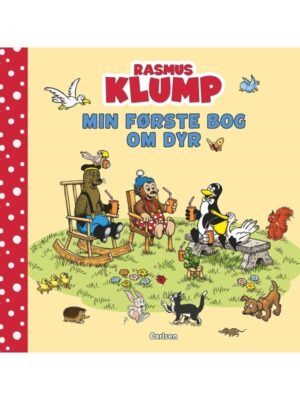 Rasmus Klump - Min første bog om dyr - Børnebog - Board books