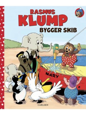 Rasmus Klump bygger skib - Børnebog - hardcover