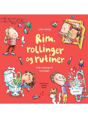Rim rollinger og rutiner - Børnebog - hardcover