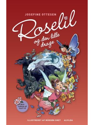 Roselil og den lille drage (3) - med cd - Børnebog - hardcover