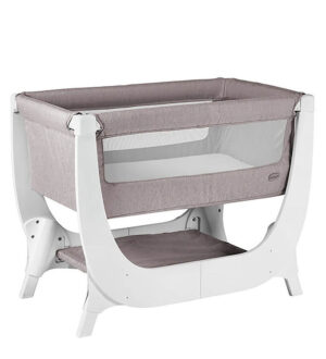 SHNUGGLE Babyseng - Air Bedside Crib - Stone Grey