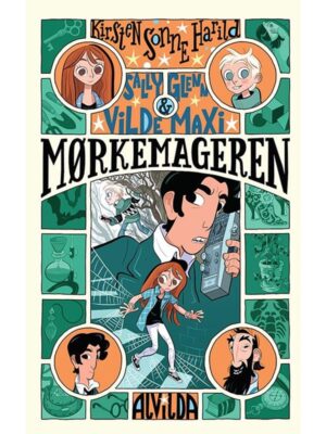 Sally Glenn og vilde Maxi 2: Mørkemageren - Børnebog - hardcover