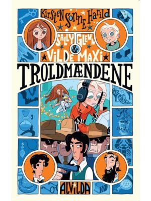 Sally Glenn og vilde Maxi 6: Troldmændene - Børnebog - hardcover