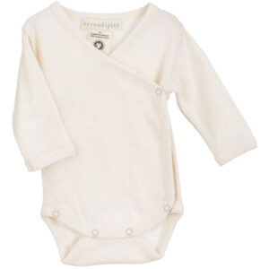 Serendipity Newborn Offwhite Pointelle Wrap Body - Str. 62 cm