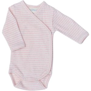 Serendipity Rosebud/Offwhite Newborn Slå-Om Body - Str. 50 cm