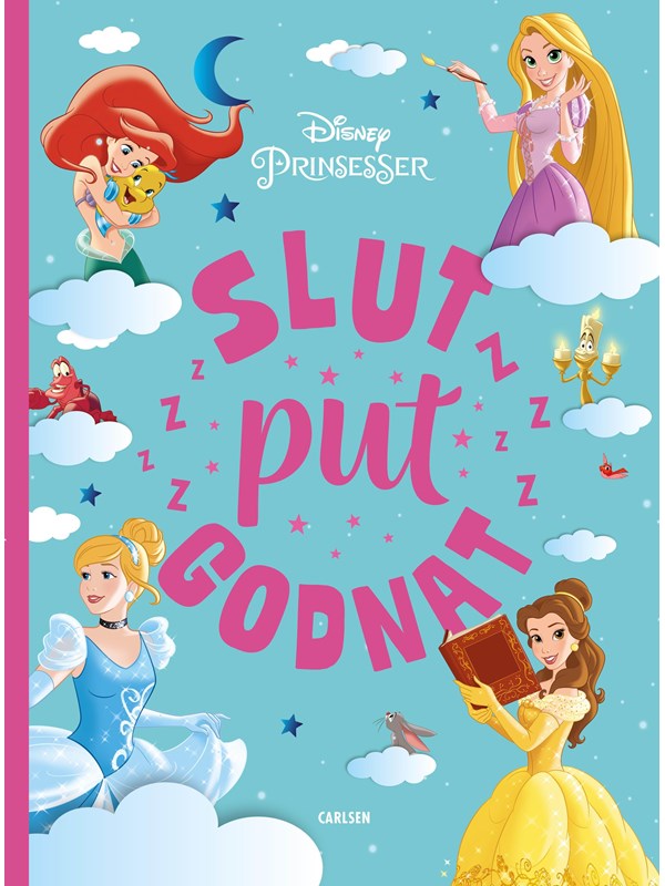 Slut put godnat - Disney Prinsesser - Børnebog - hardcover Slut put godnat - Disney Prinsesser - Børnebog - hardcover
