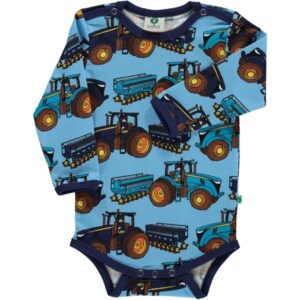 Småfolk Blue Grotto Traktor Body - Str. 68 cm