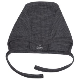 Smallstuff Uld Drop Needle Baby Hjelm Dark Grey - Str. 74-80