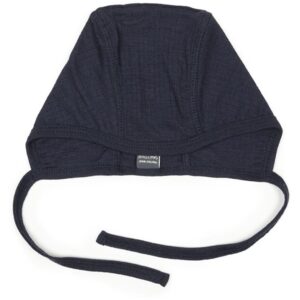 Smallstuff Uld Drop Needle Baby Hjelm Navy - Str. 80-86