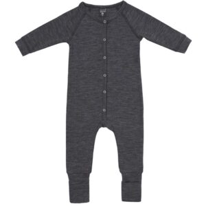 Smallstuff Uld Drop Needle Natdragt Dark Grey - Str. 68