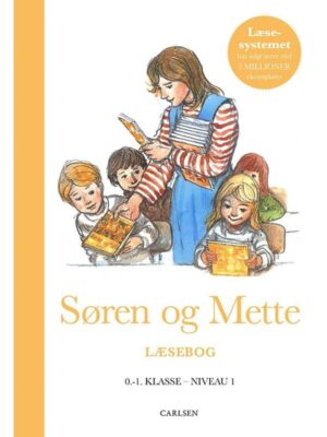 Søren og Mette (Læsebog 1 0.-1. klasse) - Børnebog - hardcover