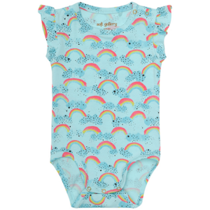 Soft Gallery Baby Rainbow Blue Tint Frida Body - Str. 3 mdr/62 cm