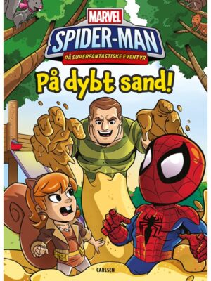 Spider-Man på superfantastiske eventyr - På dybt s - Børnebog - hardcover