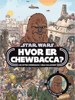Star Wars - Hvor er Chewbacca? En søg og find-bog - Børnebog - hardcover