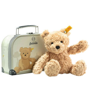 Steiff Bamse - 25 cm. - Jimmy Teddy Bear - In Suitcase - Light