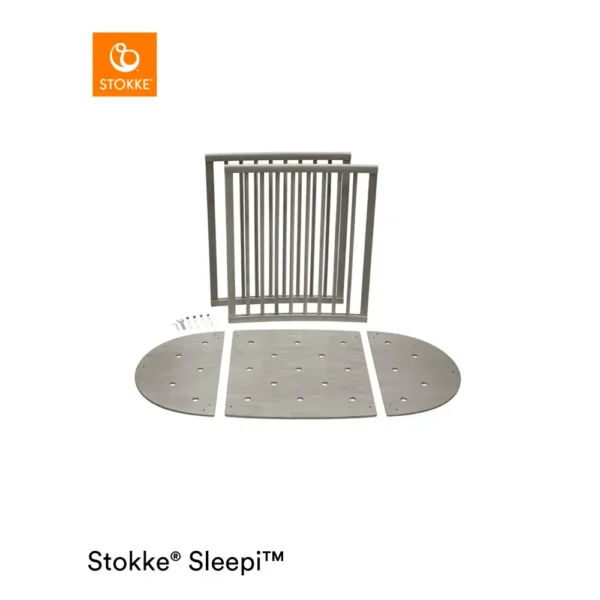 Stokke Sleepi Forlængersæt V3 - Flere Farver - Hazy Grey