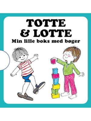 Totte & Lotte: Min lille boks med 4 bøger - Børnebog - Board books