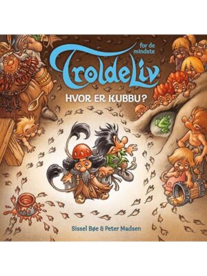Troldeliv - Hvor er Kubbu? (Papbog med døre og figurer) - Børnebog - Board books