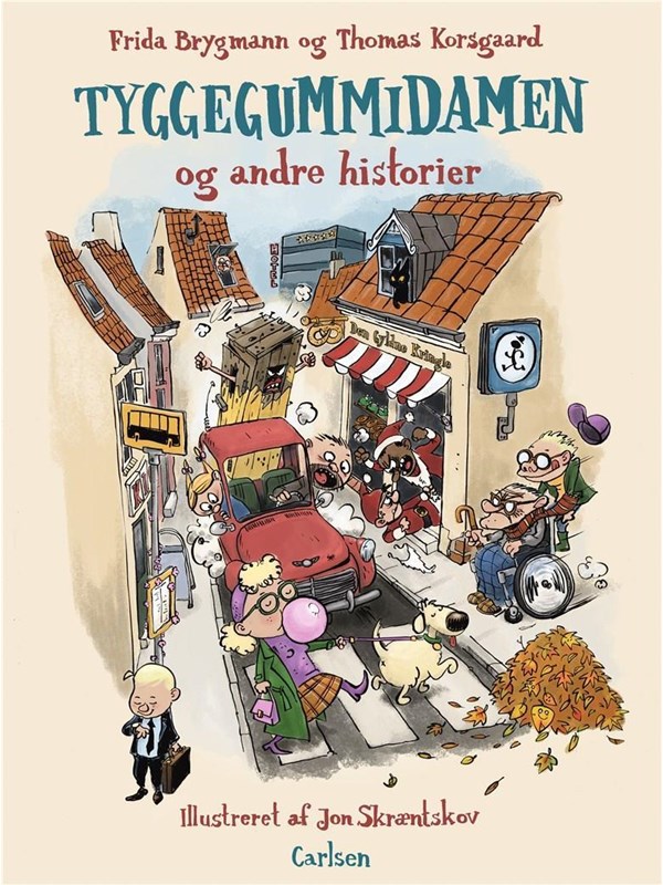Tyggegummidamen - Børnebog - hardcover Tyggegummidamen - Børnebog - hardcover