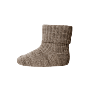 Uld Ankelstrømpe Rib - 489 - 15/16