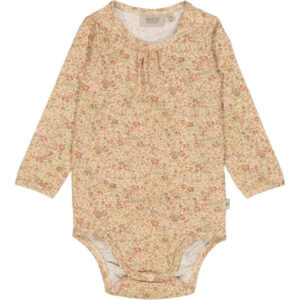 Wheat Barely Beige Small Flowers Liv Body - Str. 1 mdr