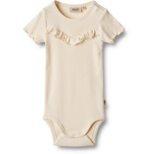 Wheat Cream Rib Body Ruffle Edith - Str. 1 mdr