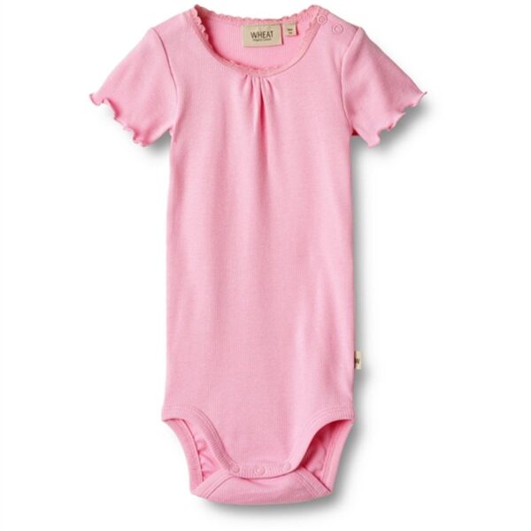 Wheat Pink Rib Body Edna - Str. 18 mdr