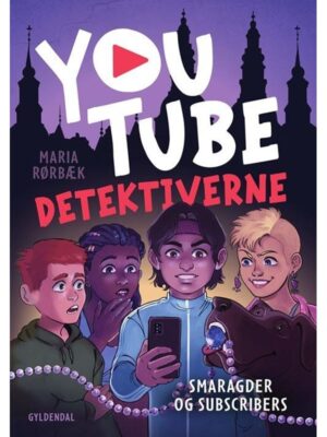 YouTube-detektiverne - Smaragder og subscribers - Børnebog - hardcover