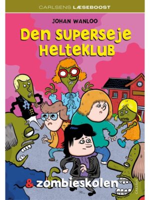 s Læseboost - Den superseje helteklub og zo - Børnebog - hardcover