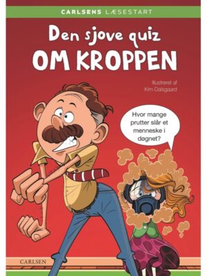 s Læsestart: Den sjove quiz om kroppen - Børnebog - hardcover