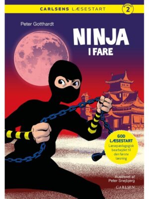 s Læsestart: Ninja i fare - Børnebog - hardcover