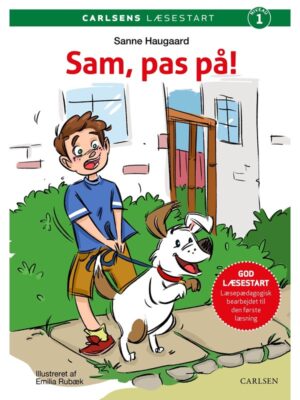 s Læsestart: Sam pas på! - Børnebog - hardcover