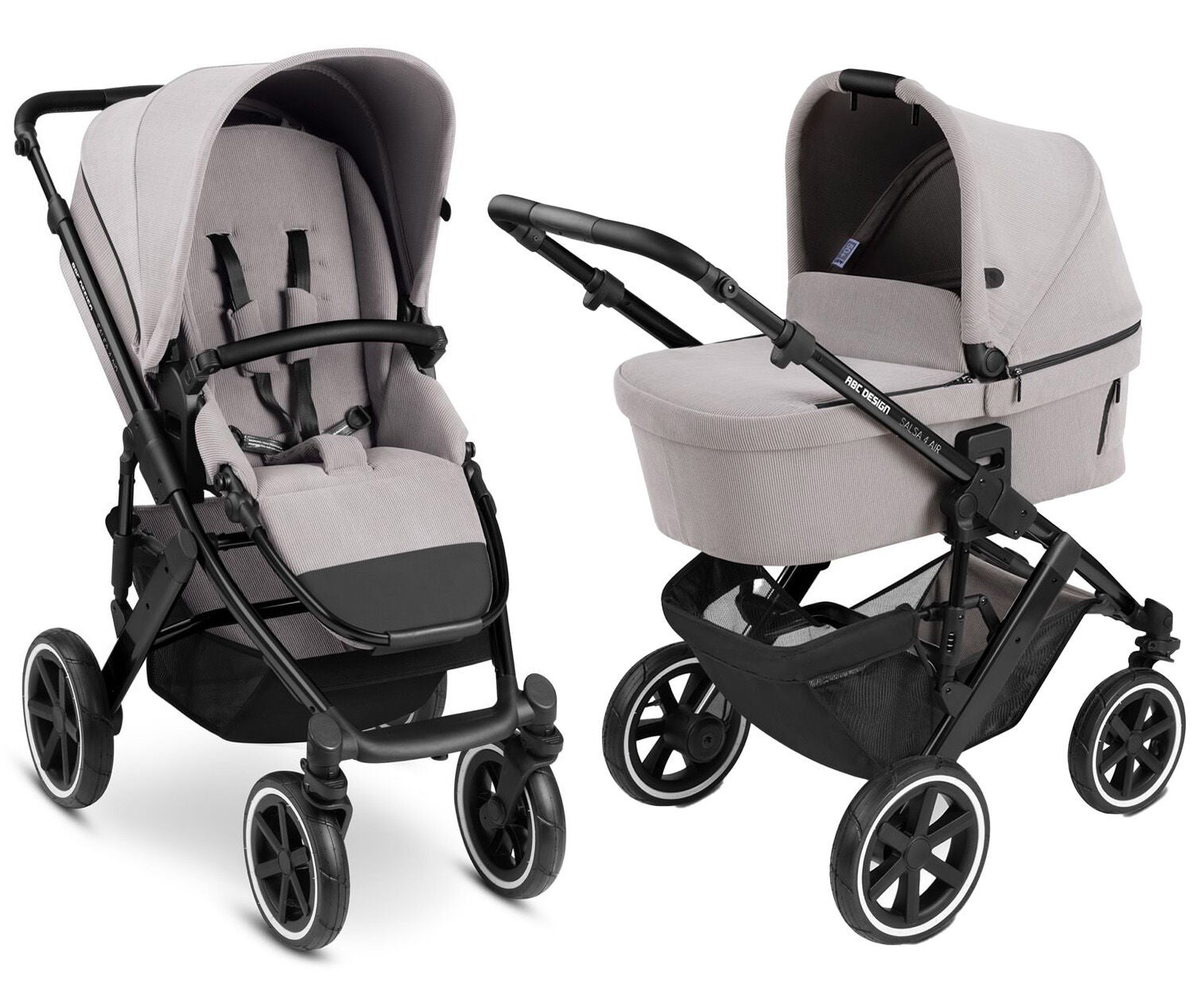 ABC Design Salsa 4 Air 2-in-1 Duovogn, Biscuit ABC Design Salsa 4 Air 2-in-1 Duovogn, Biscuit