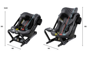 Axkid ONE+ 2 - farver Tile-melange (rød)