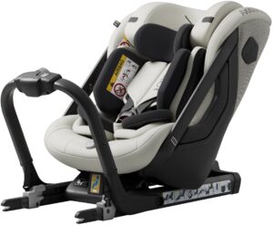 Axkid One+ 3 Bagudvendt Autostol, Beachgrass Beige