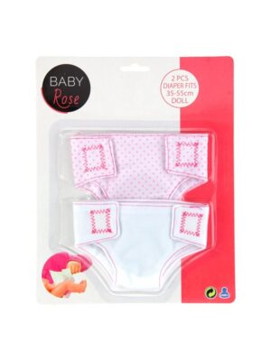 Baby Rose Cloth Diaper 2pcs.