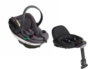 BeSafe Go Beyond Autostol Baby inkl. Base, Dark Grey Mélange