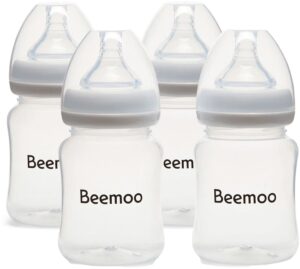 Beemoo CARE Modermælksflaske 180 ml 4-Pak