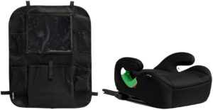 Beemoo Raise 2 i-Size Selepude ISOFIX inkl. Beemoo Smart Organizer, Black Stone