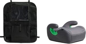 Beemoo Raise 2 i-Size Selepude inkl. Beemoo Smart Organizer, Mineral Grey