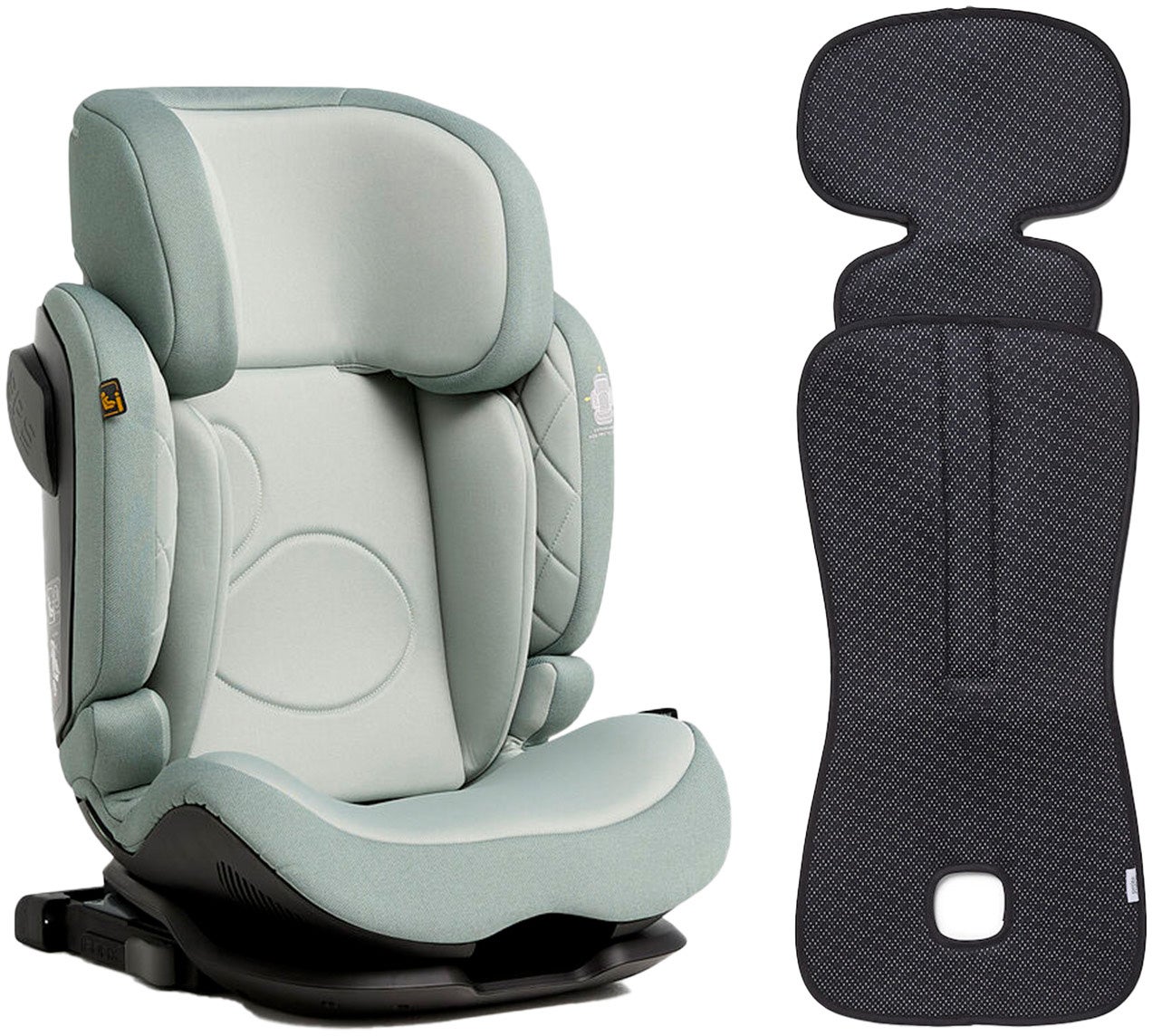 Beemoo Recline i-Size Autostol inkl. Petite Chérie Ventilerende Hynde, Teal/Antracit Beemoo Recline i-Size Autostol inkl. Petite Chérie Ventilerende Hynde, Teal/Antracit