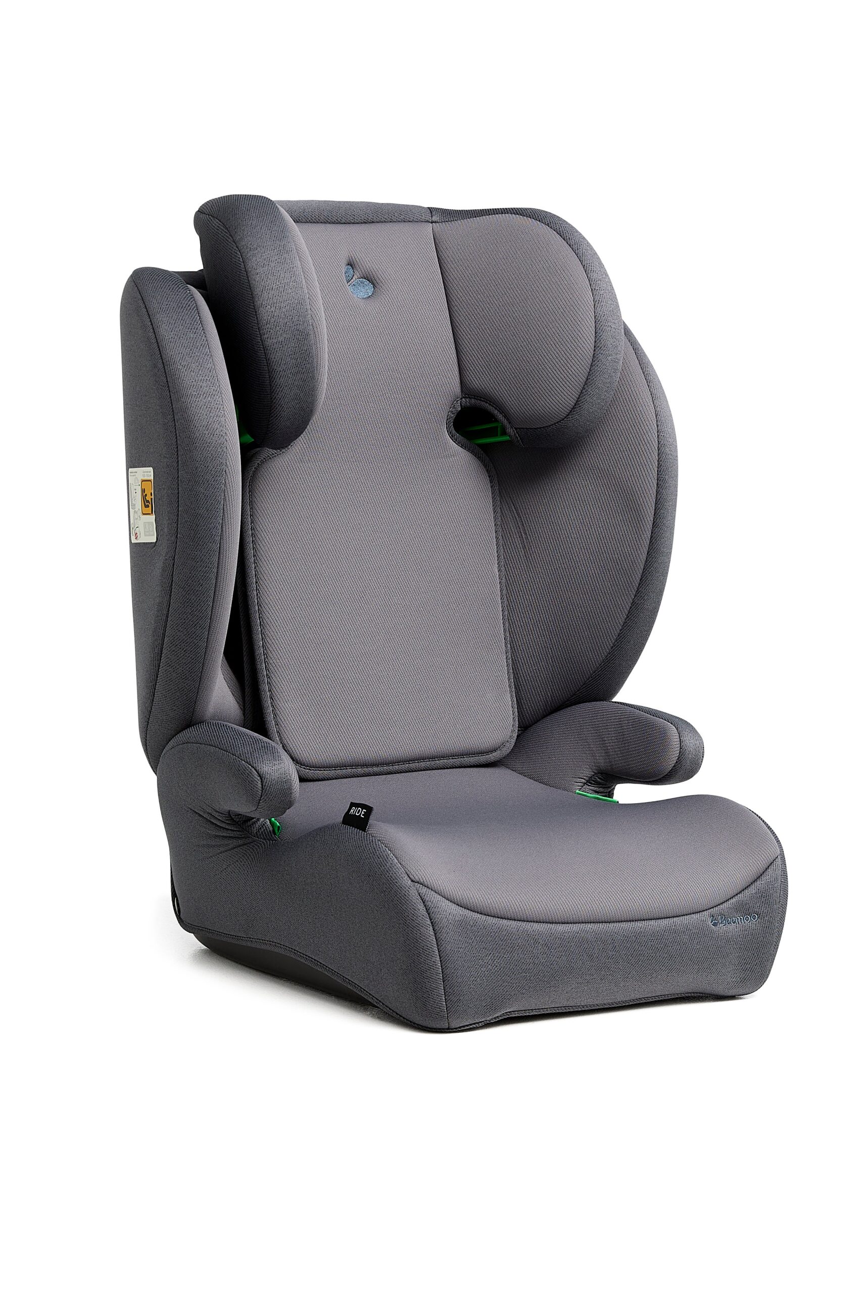 Beemoo Ride i-Size Autostol, Mineral Grey Beemoo Ride i-Size Autostol, Mineral Grey