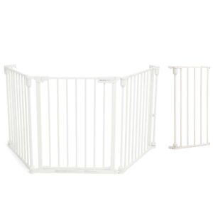 Beemoo SAFE Protect Skruegitter/rumdeler 3 Sektioner inkl. Forlængerdel 30 cm, White