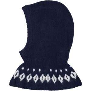 COPENHAGEN COLORS Navy/Cream Combi Uld Iceland Elefanthue - Str. 9-36 mdr/48-50