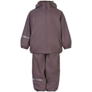CeLaVi Regnsæt m. Fleece Moonscape - Str. 80