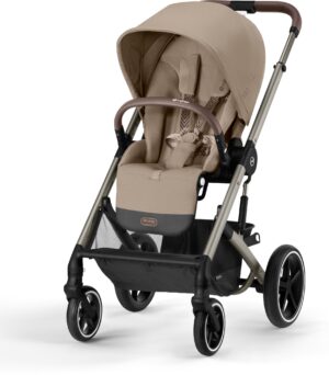 Cybex BALIOS S Lux Klapvogn, Almond Beige/Taupe