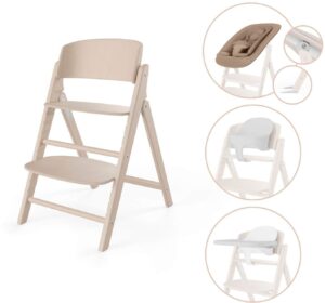 Cybex Click & Fold Højstol 4-in-1, All Natural
